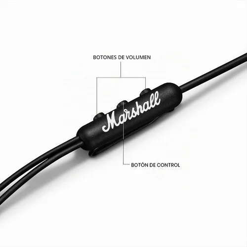 Vista 7 de Marshall Mode - Auriculares con cable USB-C - Negro