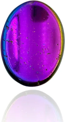 Vista 49 de GEMSCITE Piedras antiestrés del pulgar metafísicas con gemas preciosas para sanación con cristales Reiki, para hombres y mujeres, regalo Feng Shui