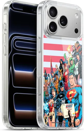 Vista 158 de Head Case Designs Funda de gel con licencia oficial de la Liga de la Justicia DC Comics #10 Darkseid War Comic Book Cover