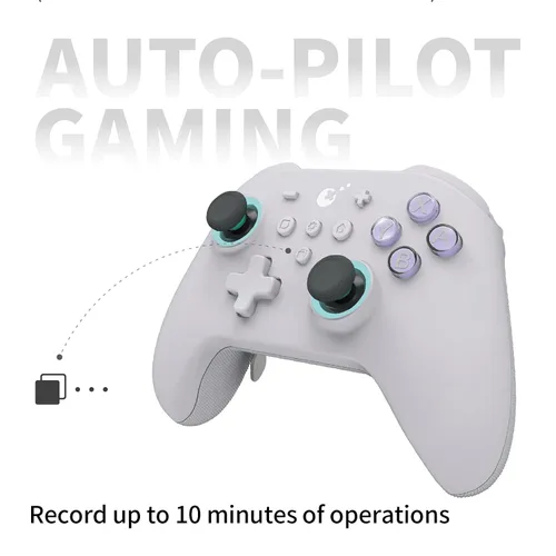 Vista 6 de GuliKit KK3 Max, Kingkong 3 Max Controller with 4 Back Buttons, Hall Joysticks and Triggers, Wireless for Switch OLEDPCAndroidMacOSiOSSteam Deck