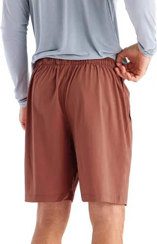 Vista 26 de Free Fly Pantalones cortos Breeze para hombre, entrepierna de 8 pulgadas, de secado rápido, ligeros, con protección solar UPF 50+