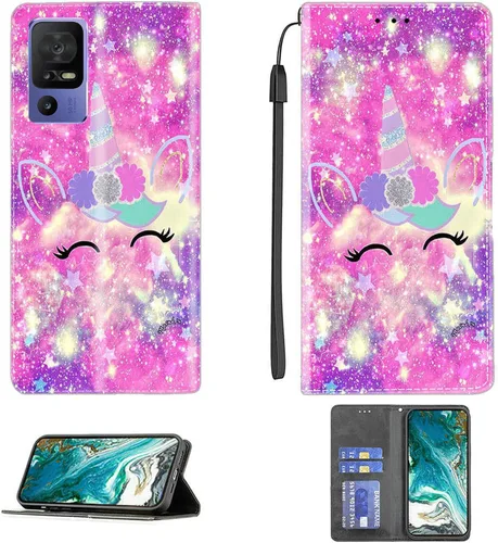Vista 182 de Aroepurt Funda para UMIDIGI G1 Plus compatible con UMIDIGI G1 Plus Funda para teléfono Funda de piel sintética con función atril magnética CPT15