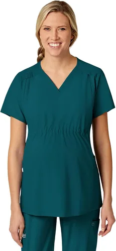 Vista 18 de Wink W123 - Camiseta de maternidad con cuello en V Negro