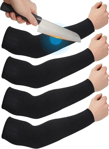 Vista 12 de Geyoga 2 pares de fundas protectoras de piel, mediano, Hppe; negro