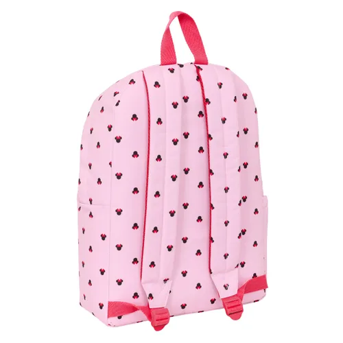 Vista 5 de Mochila Escolar Minnie Mouse Naive Rosa 31 x 43 x 13 cm