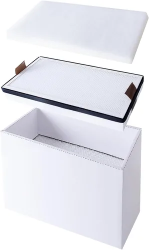 Vista 3 de WECREAT 1 pieza de repuesto de filtro HEPA mediano – Accesorios de repuesto de filtro de 14.4 x 6.9 pulgadas para extractor de humo de soldadura