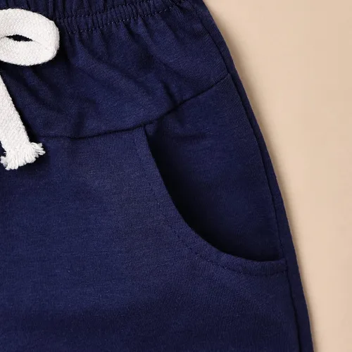 Vista 7 de Ropa para bebé niño pequeño, trajes de verano de manga corta, camiseta y pantalones cortos, conjunto de ropa para niños de 12 meses a 4 años