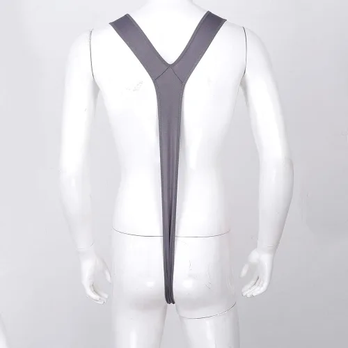 Vista 4 de YEMYIQZ Traje de baño de Borat M para hombre, lencería sexy, traje de baño, traje de baño, disfraz de Halloween, regalo de Navidad