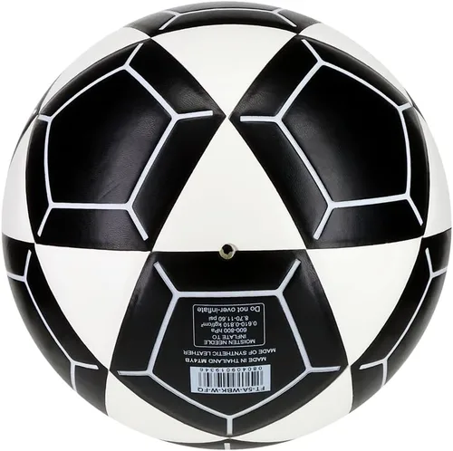 Vista 5 de Mikasa FT5A-WBK-W Goal Master - Balón de fútbol, blanco/negro, talla 5, voleibol de pie