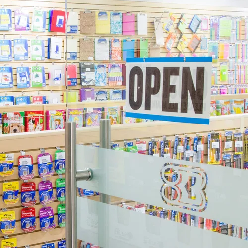Vista 7 de BAZIC Products Letrero No Intercambios No Se Devuelve El Dinero, 9 x 12 pulgadas, resistente a la intemperie, para tiendas y oficinas y puertas