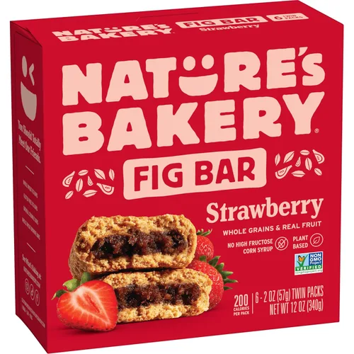 Vista 20 de Nature's Bakery Barra de higos, manzana y canela, 2 oz manillar de bicicleta