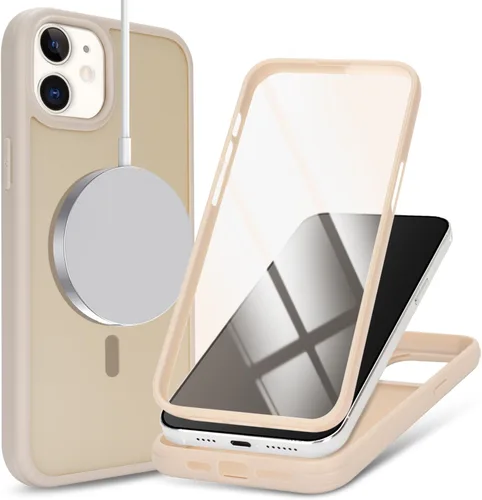 Vista 95 de Funda para iPhone 8 Plus con protector de pantalla, compatible con Magsafe, para iPhone 7 Plus, protector de pantalla integrado, funda delgada