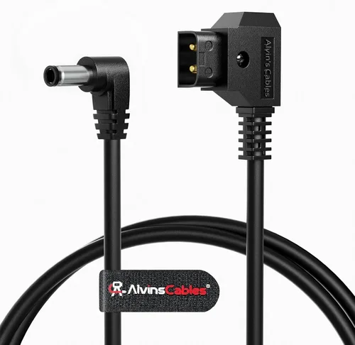 Vista 9 de Alvin's Cables D-tap a DC Cable de alimentación 12V 0.217 in ×2.0.039 in DC Cable en espiral para Canon C70, Atomos Shogun, Blackmagic Video Assist