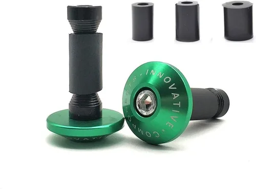 Vista 9 de Para Kawasaki GTR1400 Concours Z1000SX Ninja 1000 H2 H2R ZX10R Manija de motocicleta extremos de barra equilibrada Plug Slider Manillares Puños Negro