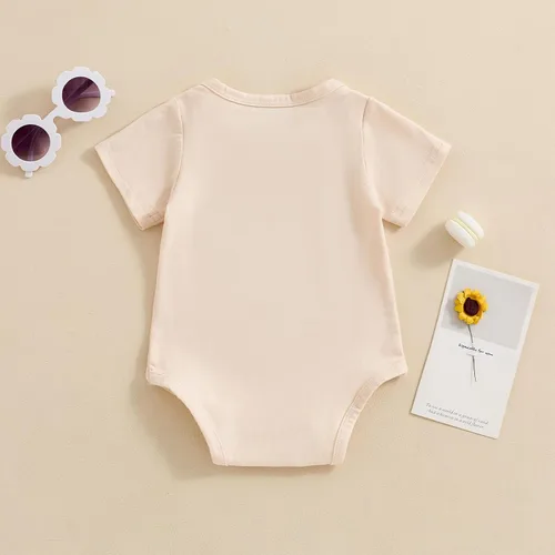 Vista 3 de SAYOO Body Occidental para Bebés Niñas y Niños, Ropa de Vaquero Country Vaquera Divertido Adorable Creeper de Una Pieza Body para Bebés