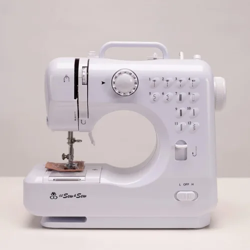 Vista 5 de MICHLEY LSS-505+ Máquina de coser de escritorio de 12 puntadas, color blanco