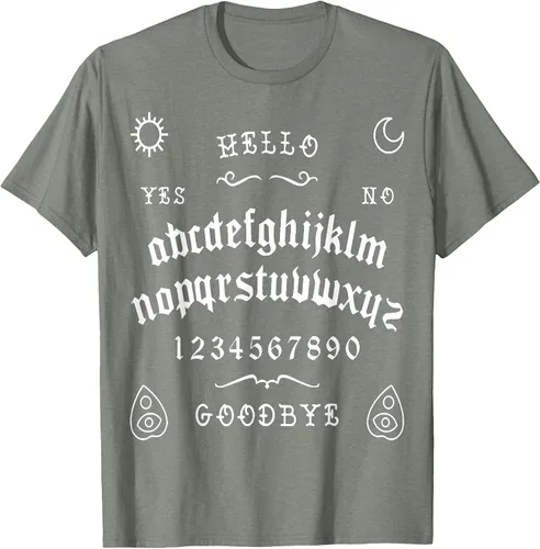 Vista 88 de Camiseta inspirada en la tabla Spirit Board Ouija Asphalt Grey