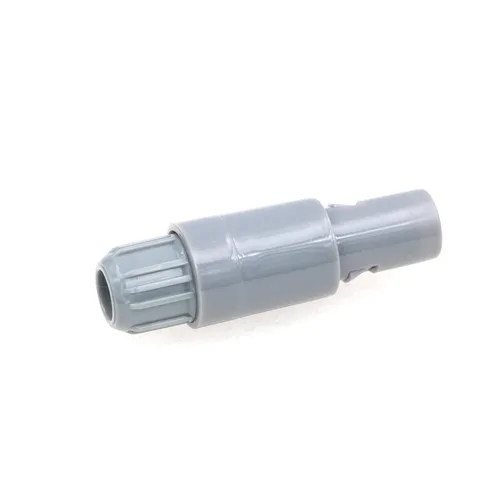 Vista 5 de 1P plástico PAG PKG enchufe enchufe Push Pull Auto bloqueo Hold Conector 2 Pin Plug macho para médico