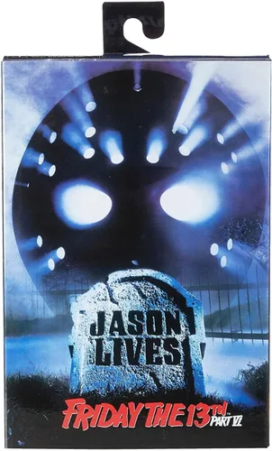 Vista 3 de Figura de acción NECA viernes 13 ultima parte 6 Jason (7 pulgadas escala)