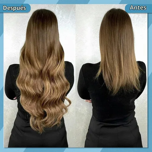 Vista 6 de 1000 cuentas precargadas de nano-cuentas forradas de silicona de 0.118 pulgadas para extensiones de cabello, extensiones de cabello humano