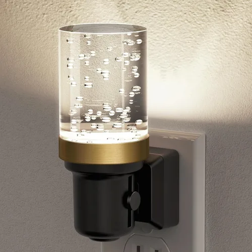 Vista 27 de JandCase Luz de Noche LED, Luces Nocturnas Regulables Enchufables en la Pared, Luz Nocturna Moderna con Sensor de Luz Automático de Encender/Apagar