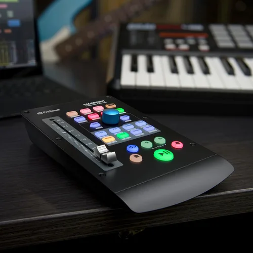 Vista 3 de PreSonus FaderPort Controlador DAW con software Studio One Pro