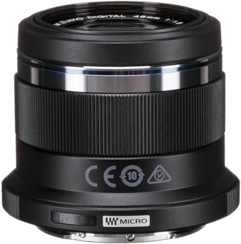 Vista 5 de Olympus Lente intercambiable de 45mm f1.8 para micro cámaras Olympus/Panasonic