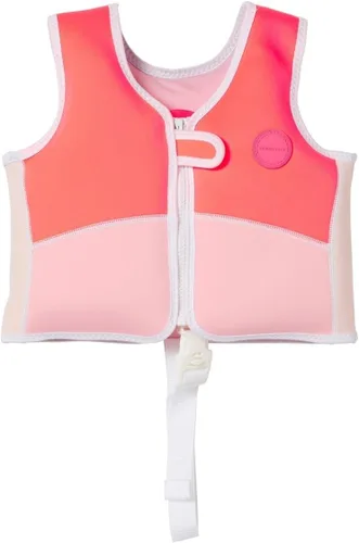 Vista 13 de SUNNYLiFE Chaleco de natación - Fabricado con neopreno más una cremallera frontal segura y desarrolla confianza en el agua. Chaleco de natación