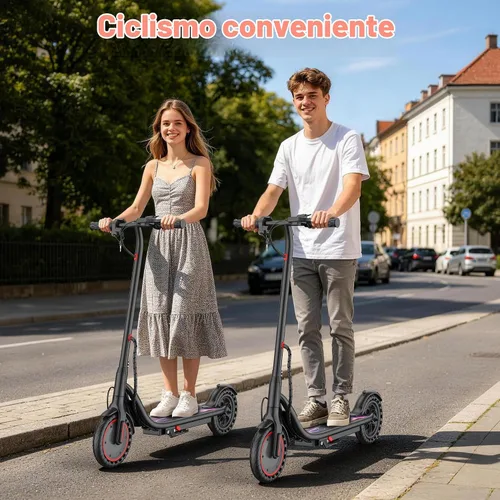 Vista 6 de VOLPAM Scooter eléctrico, motor de 500W/800W/1000W, largo alcance 21-28