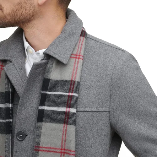 Vista 5 de Dockers Abrigo tipo bufanda Weston de mezcla de lana para hombre