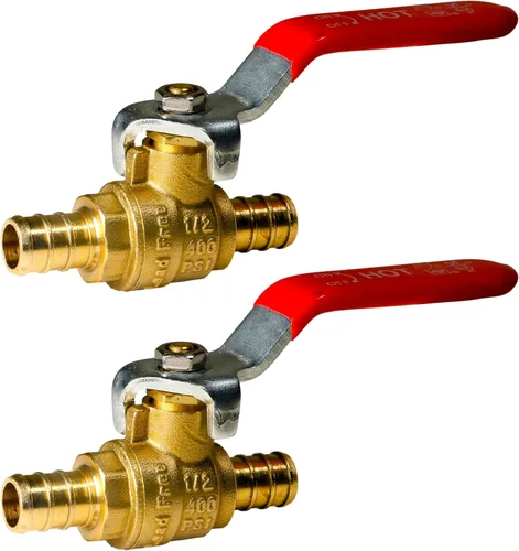 Vista 29 de XFITTING 2 piezas de válvula de bola Pex de 1 pulgada, 23-1-1 = 2X (2 paquetes)