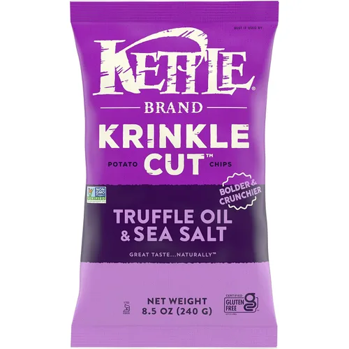Vista 66 de Kettle Brand Papas Fritas, Backyard Barbeque Kettle Chips, Bolsa de Aperitivos, 1.5 Oz