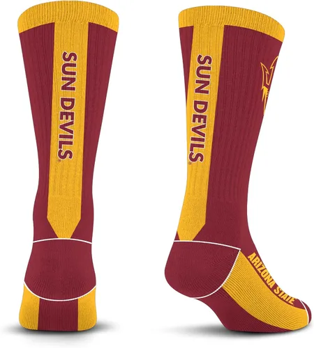Vista 2 de For Bare Feet - Calcetines tobilleros invisibles de la NCAA Cruisin