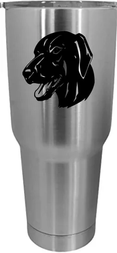 Vista 413 de Cairn Terrier - Vaso grabado con temática de perro, 30 onzas