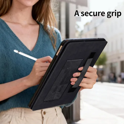 Vista 7 de Funda para Samsung Galaxy Tab A11 Plus/A9+ Plus de 11 pulgadas Negro