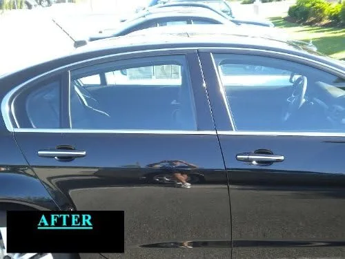 Vista 5 de 1999 – 2002 Daewoo Leganza cromado recortar para tiradores de puerta 4PC 2000 2001 99 00 01 02
