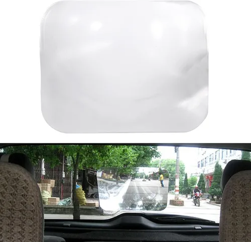 Vista 4 de Lente trasera gran angular para automóvil, lente de ventana de estacionamiento invertida, lentes traseras transparentes para Hatchback, minivan, S