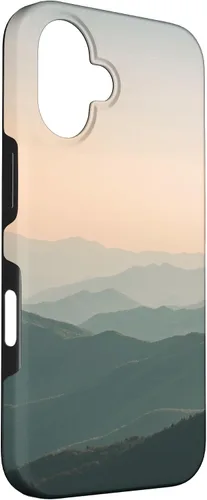 Vista 3 de Great Smoky Mountains - Funda para iPhone 16, diseño de montaña
