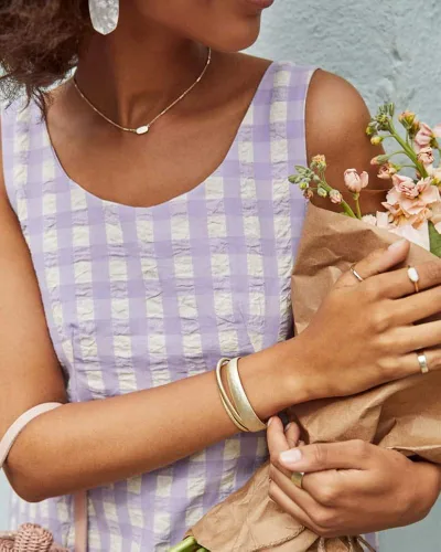 Vista 3 de Kendra Scott Tiana - Juego de 3 pulseras