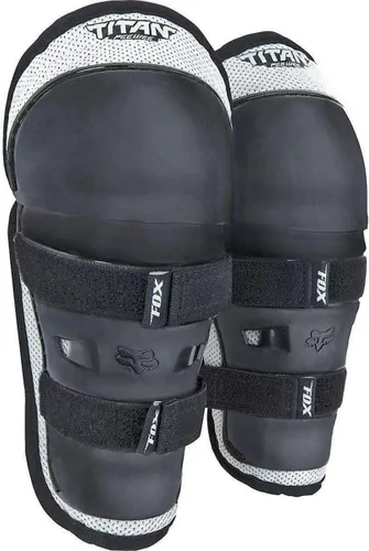 Vista 2 de Fox Racing Protector de rodilla/espinillera unisex para niños y jóvenes Titan Motocross