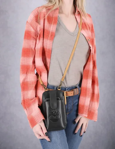 Vista 5 de Timberland - Bolso cruzado de cuero RFID para teléfono de mujer