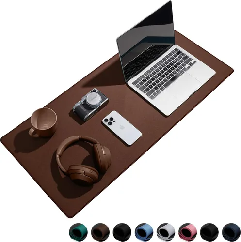 Vista 11 de Reniteco Alfombrilla de mouse grande para juegos con bordes cosidos duraderos, base de goma antideslizante, alfombrilla de mouse para teclado