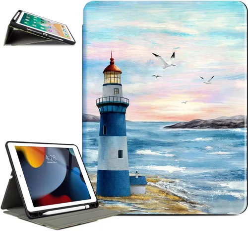 Vista 15 de Funda para iPad de 9ª/7ª/8ª generación de 10.2 pulgadas, compatible con iPad Pro de 10.5 pulgadas, funda para iPad Air de 3ª generación de 10.5