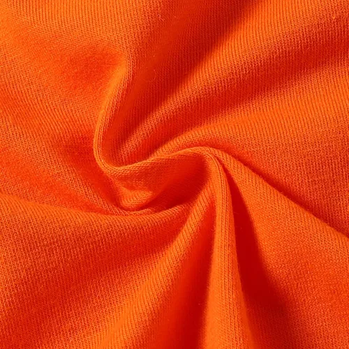 Vista 7 de HAPPYMA Conjunto de ropa de Halloween para bebé niña, traje de calabaza y fantasma, letras impresas con letras y pantalones de campana de calabaza