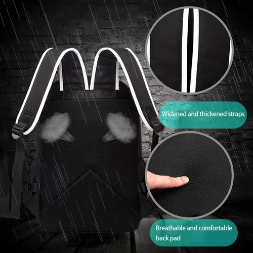 Vista 5 de Asge Bolso escolar de nylon de la moda de las, Oslei128-2, Mochilas Daypack