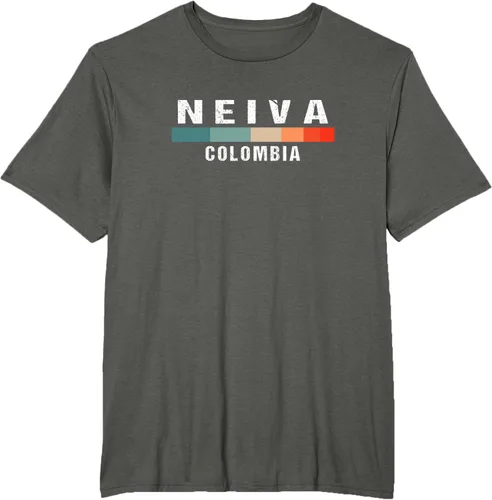 Vista 4 de Camiseta Neiva Colombia City Trip, Negro