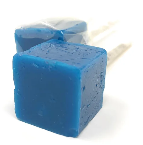 Vista 23 de Chupetas de Caramelo Duro en Cubo: Paquete de Chupetas con Sabor Envueltas Individualmente por Espeez - Paletas Cuadradas de Fiesta Estilo Antiguo