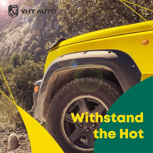 Vista 6 de YHTAUTO Defensas de guardabarros de estilo de fábrica OE con kit de herrajes compatibles con Chevy Silverado y GMC Sierra 1500/2500 1999-2006, 1500