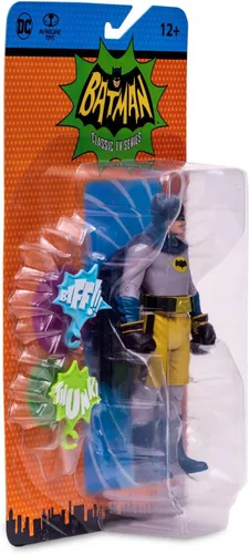 Vista 11 de McFarlane Toys DC Batman 1966 Serie de TV Batman Figura de acción [Boxeo]