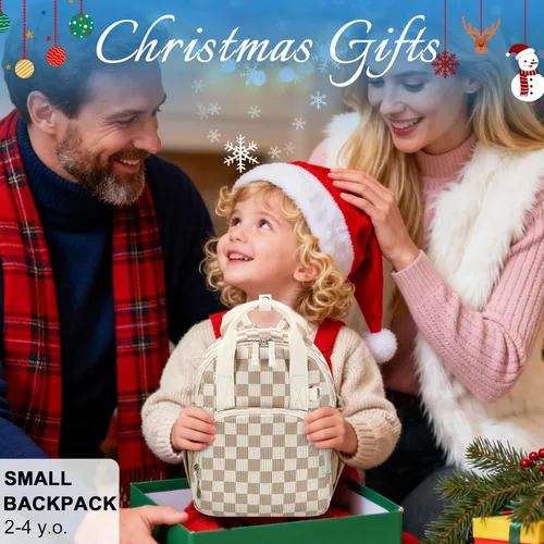 Vista 2 de Bluboon Mochila infantil para niñas y niños de 2 a 4 años, lindas mochilas de 12 pulgadas para preescolar, mochilas para guardería, escuela, viajes